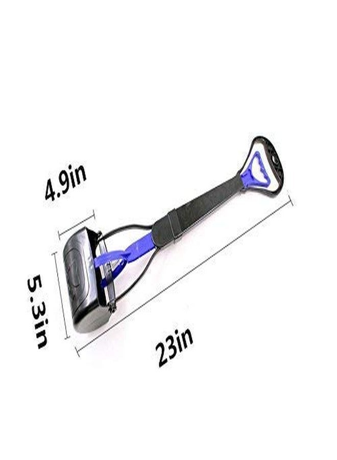 Sage Square Portable & Foldable Jaw Clamp Poop, Litter Potty Scooper for Dogs & Cats (Colour May Vary, Large) - Image 3